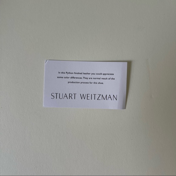 Stuart Weitzman Aleena Roccia Snake Pattern Block Heel Sandal New - Duplicate - Picture 12 of 16